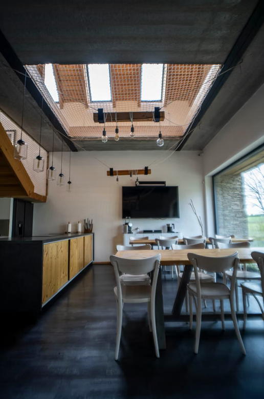 Designová jídelna s posezením